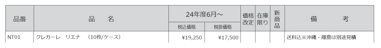 ジョイントタイル リエナ【2024年版】_価格_1