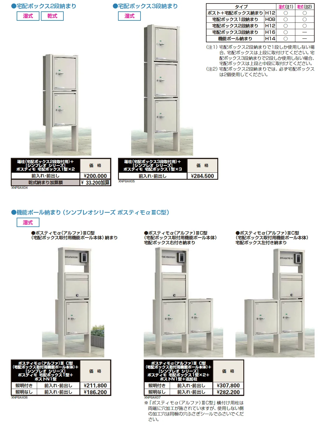 ポスティモ 宅配ボックス1型【2023年版】_価格_3