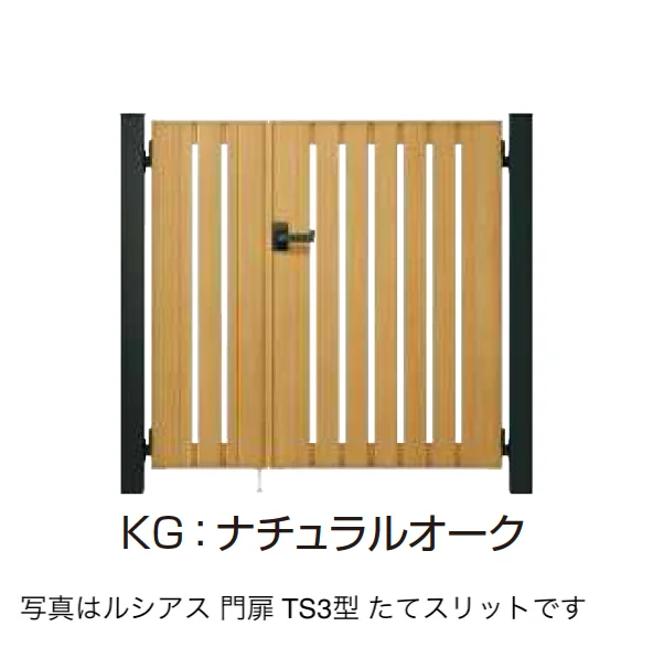 YKK APの「〔ポケットキーシステム〕電気錠付 ルシアス 門扉 TS3型 たてスリット【2025年6月発売】【2025年版】」のサブ画像4