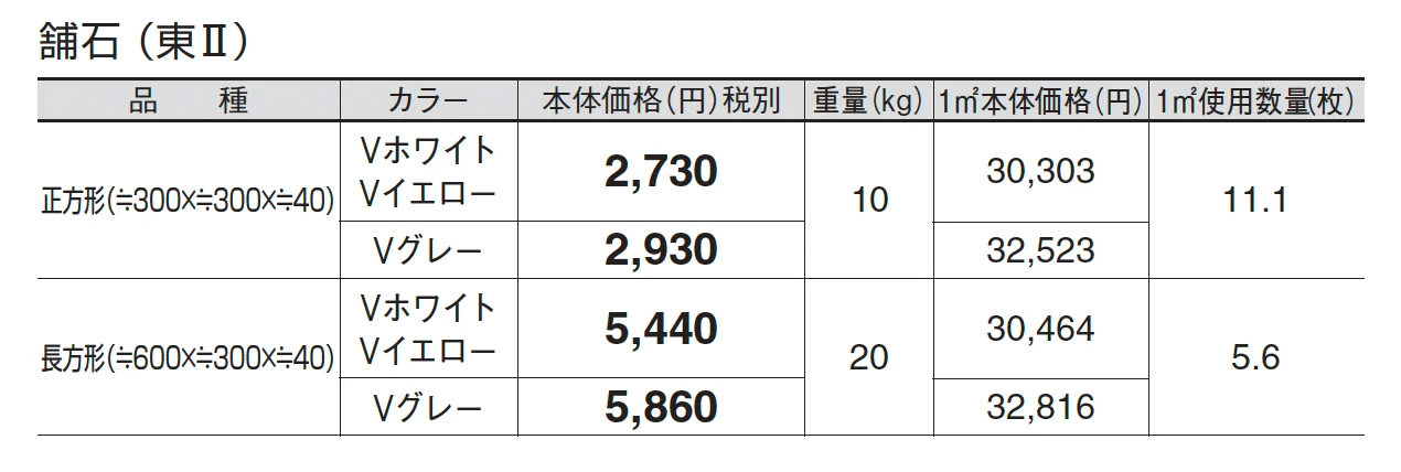 舗石_価格_2