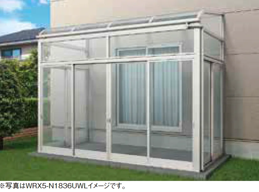 大仙の「ソレイドテラス囲い ノーマルサッシ(ランマFIX)【土間仕様】【2025年版】」
