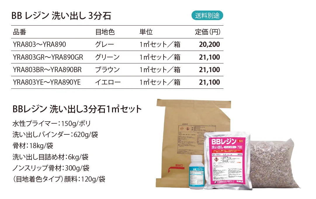 BBレジン 洗い出し3分石_価格_1