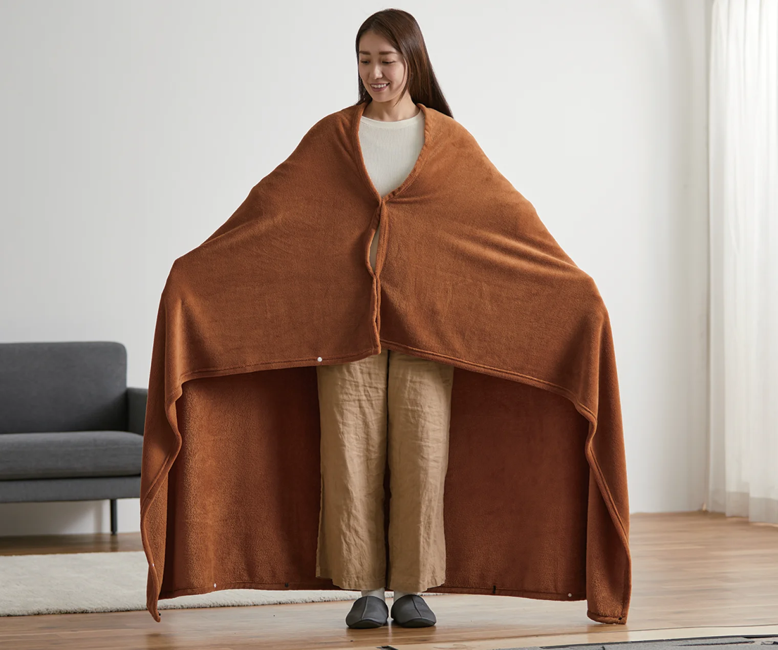 Bullsの「3WAY毛布」