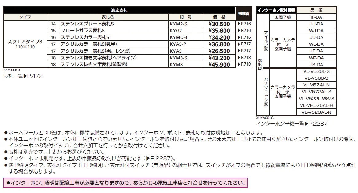 ルシアス ポストユニット SE01型【2024年版】_価格_2
