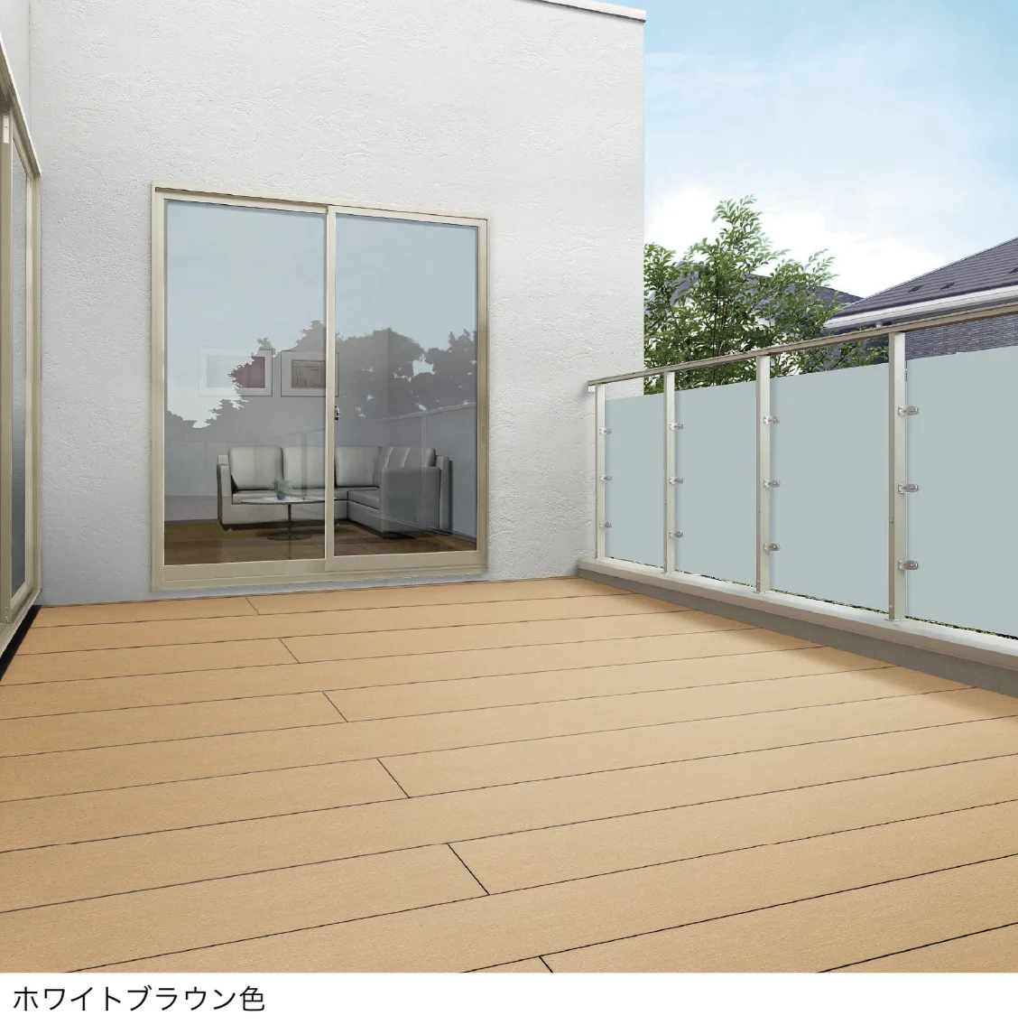YKK APの「バルコニー用 リウッドデッキ200【廃番】【2025年版】」のサブ画像2