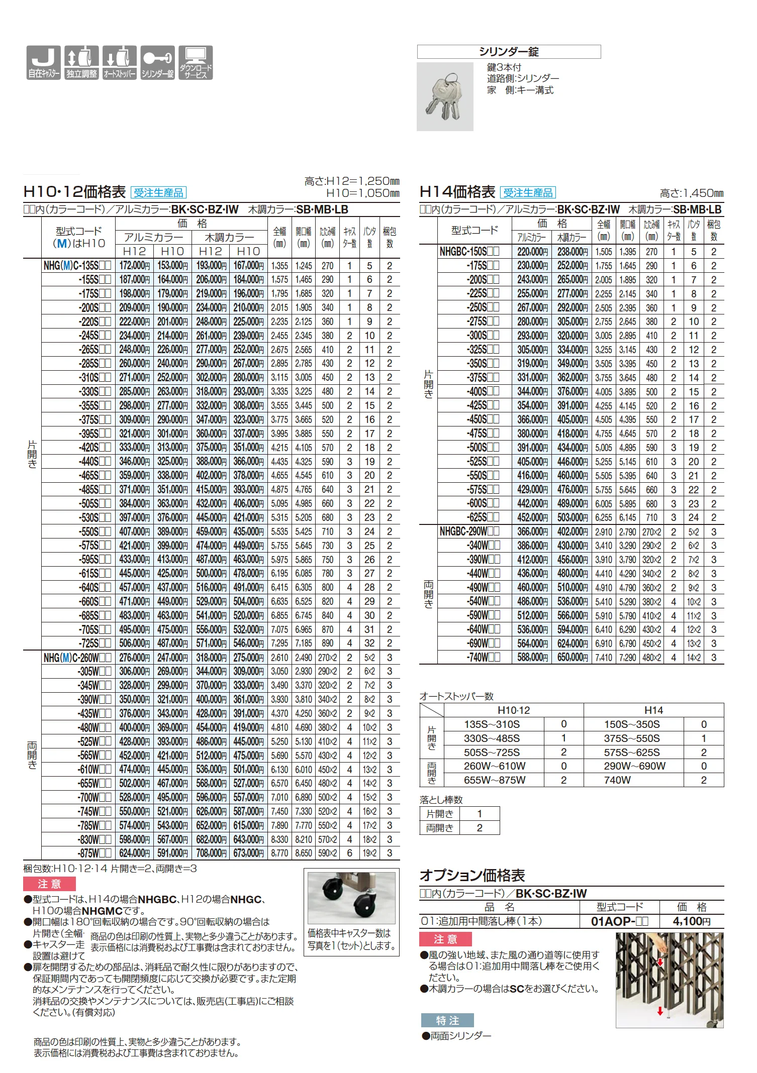 ニューハピネスHG(キャスタータイプ)_価格_1