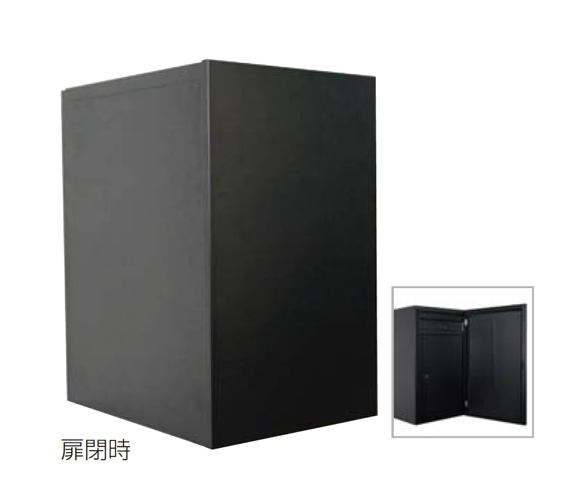 四国化成の「ポスト付宅配ボックス QB-P1型(埋込タイプ)【2026年6月発売】」のサブ画像1