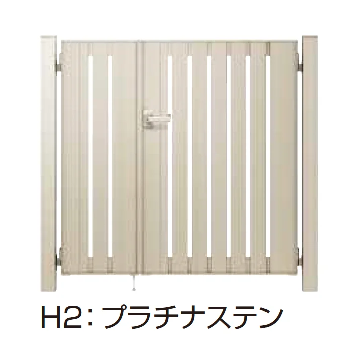 YKK APの「ルシアス 門扉 TS3型 たてスリット【2025年6月発売】【2025年版】」のサブ画像3