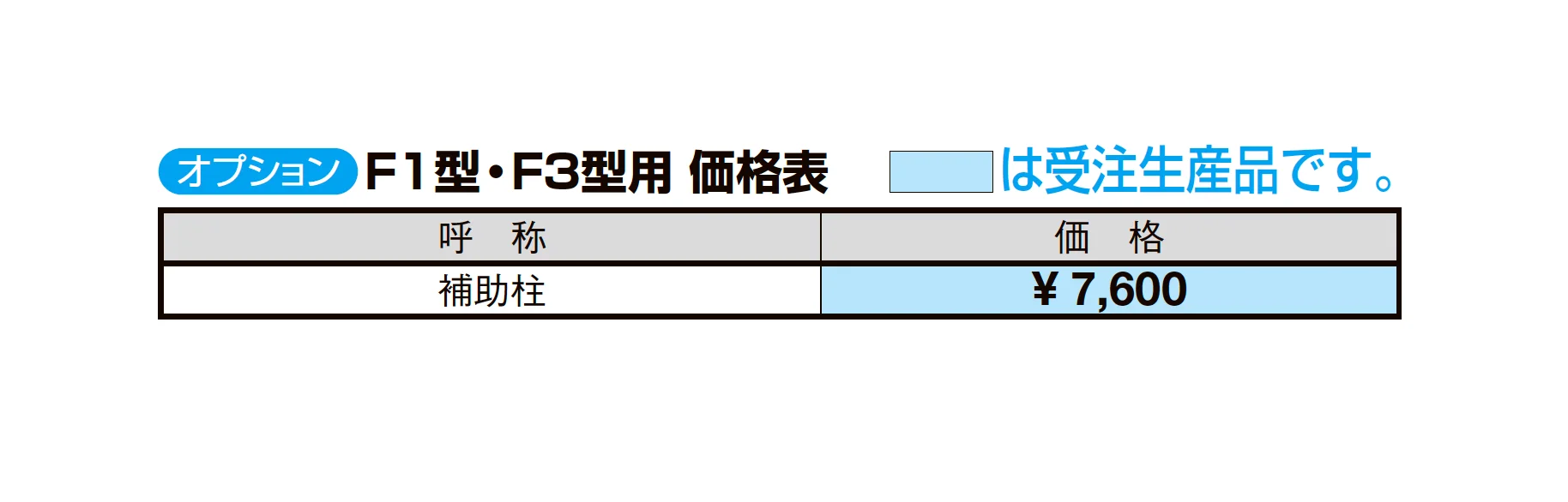 プログコートフェンス F1型_価格_2