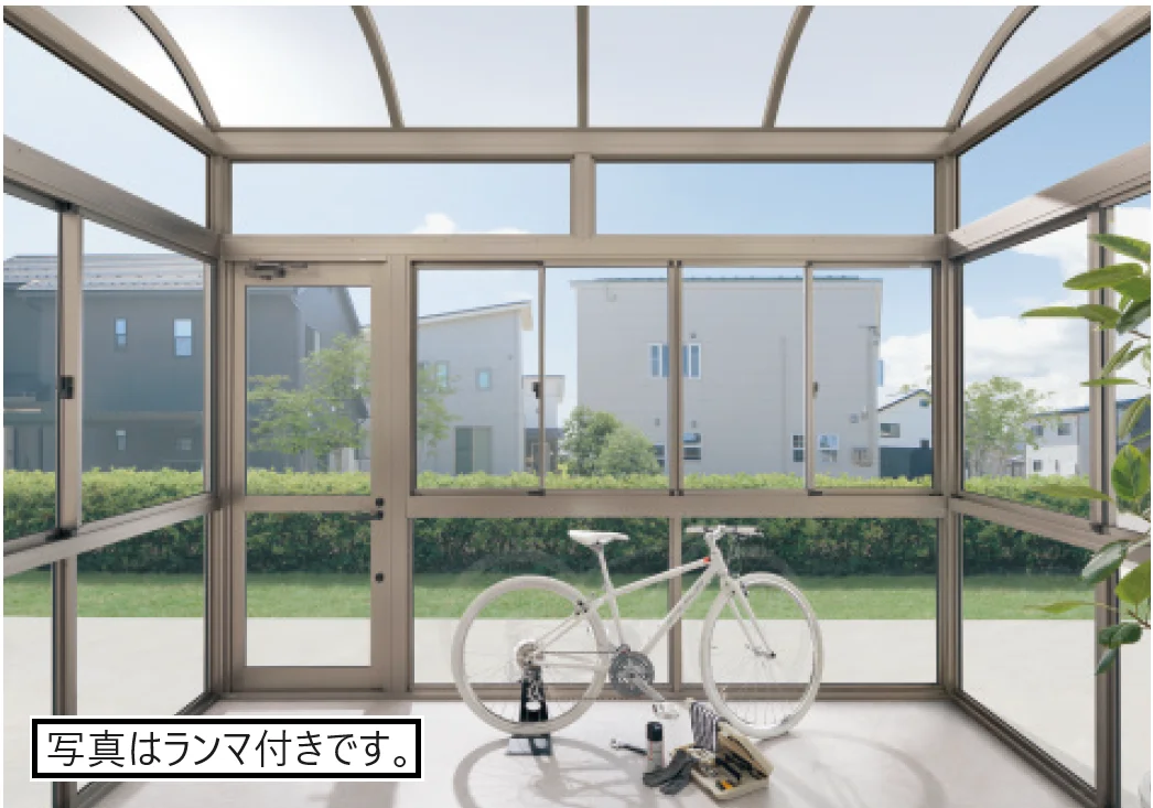 三協アルミの「晴れもようwith特注品(土間仕様/ランマなし H22サイズ)」