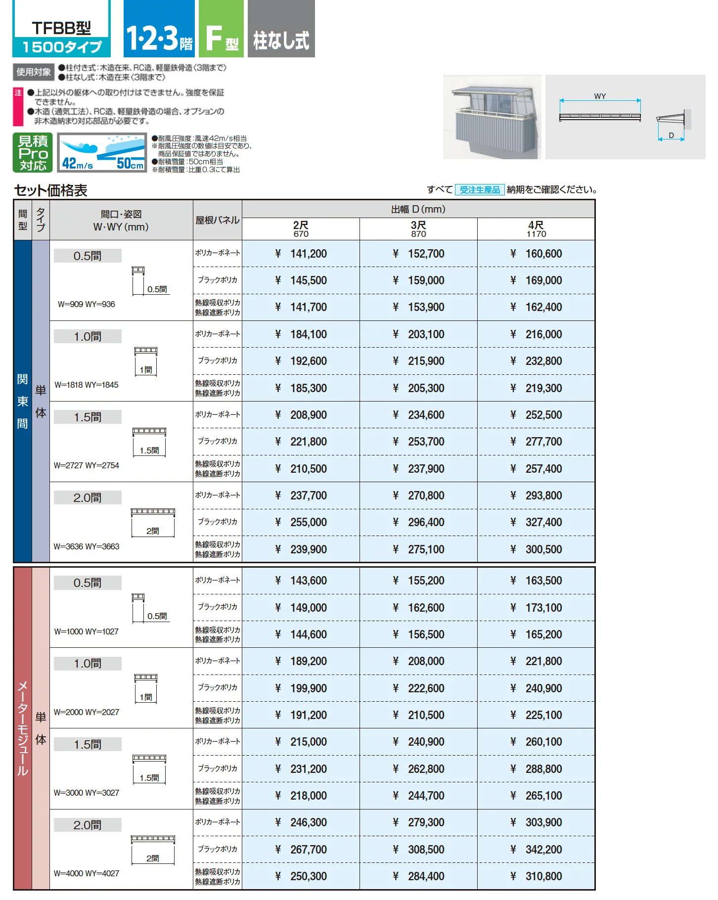 レボリューZ(TFBB型 1500タイプ)【2025年10月価格改訂版】_価格_1
