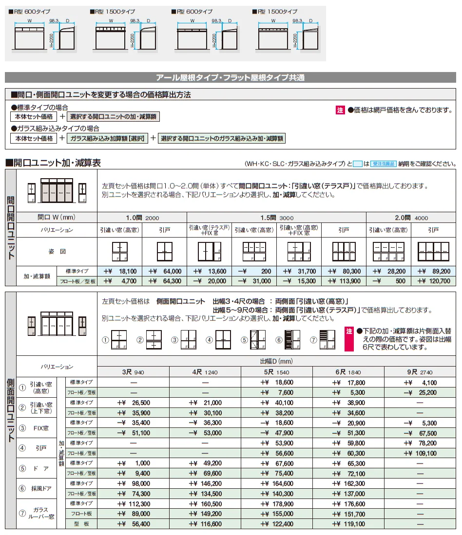晴れもようwith(土間仕様/ランマなし H22サイズ メーターモジュール)【2024年版】_価格_2