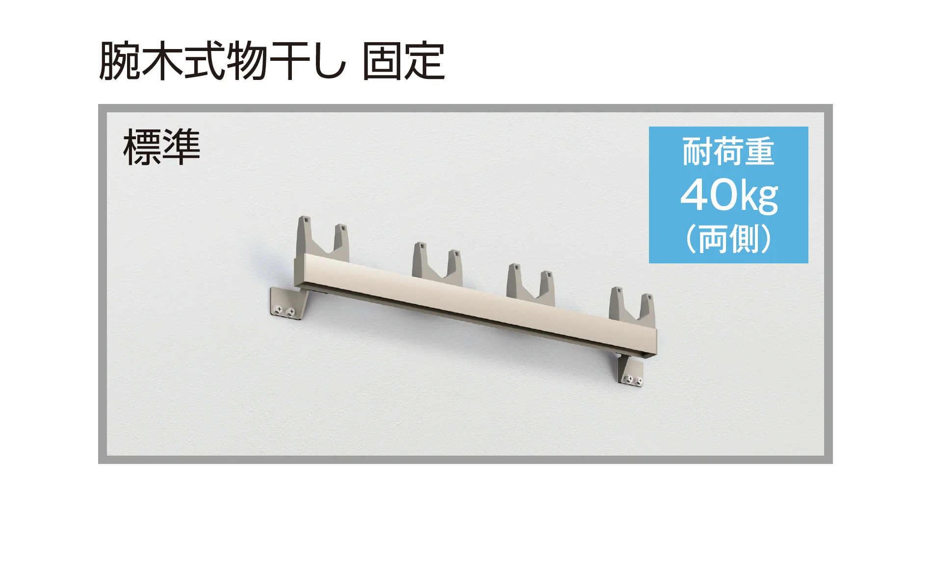 YKK APの「囲い商品用 物干しセット」のサブ画像7