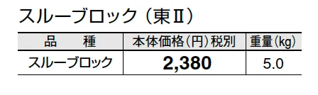 スルーブロック【2025年版】_価格_2