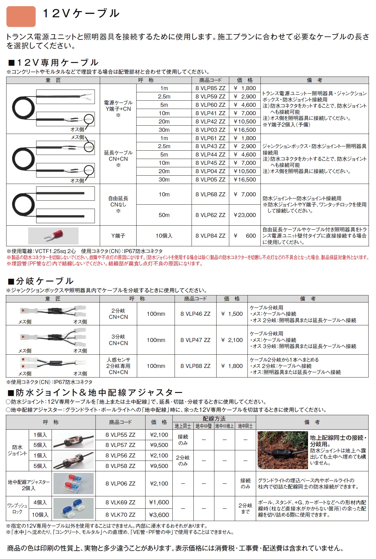 DC12V 配線アイテム【2024年版】_価格_2