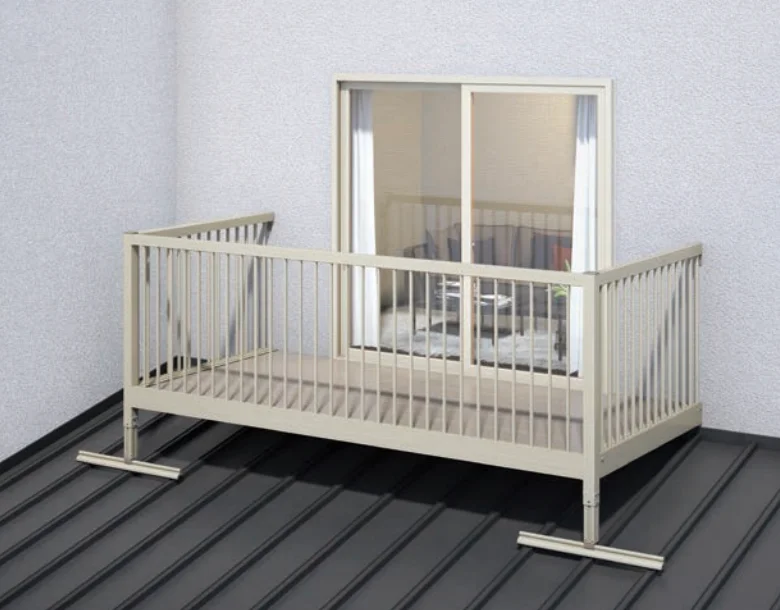 YKK APの「ルシアス バルコニー【屋根置式】・【屋根置式/片屋根片柱仕様】【2025年版】」のサブ画像1