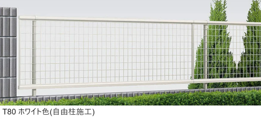 YKK APの「シンプレオ フェンス M2型：たて井桁メッシュ【2024年版】」のサブ画像2