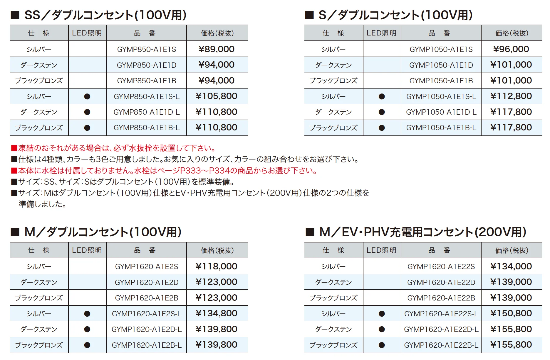 水電柱 【2022年版】_価格_1