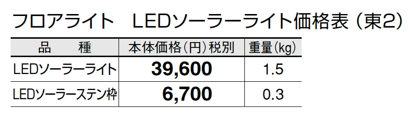 ソーラーシリーズ【2024年版】_価格_4