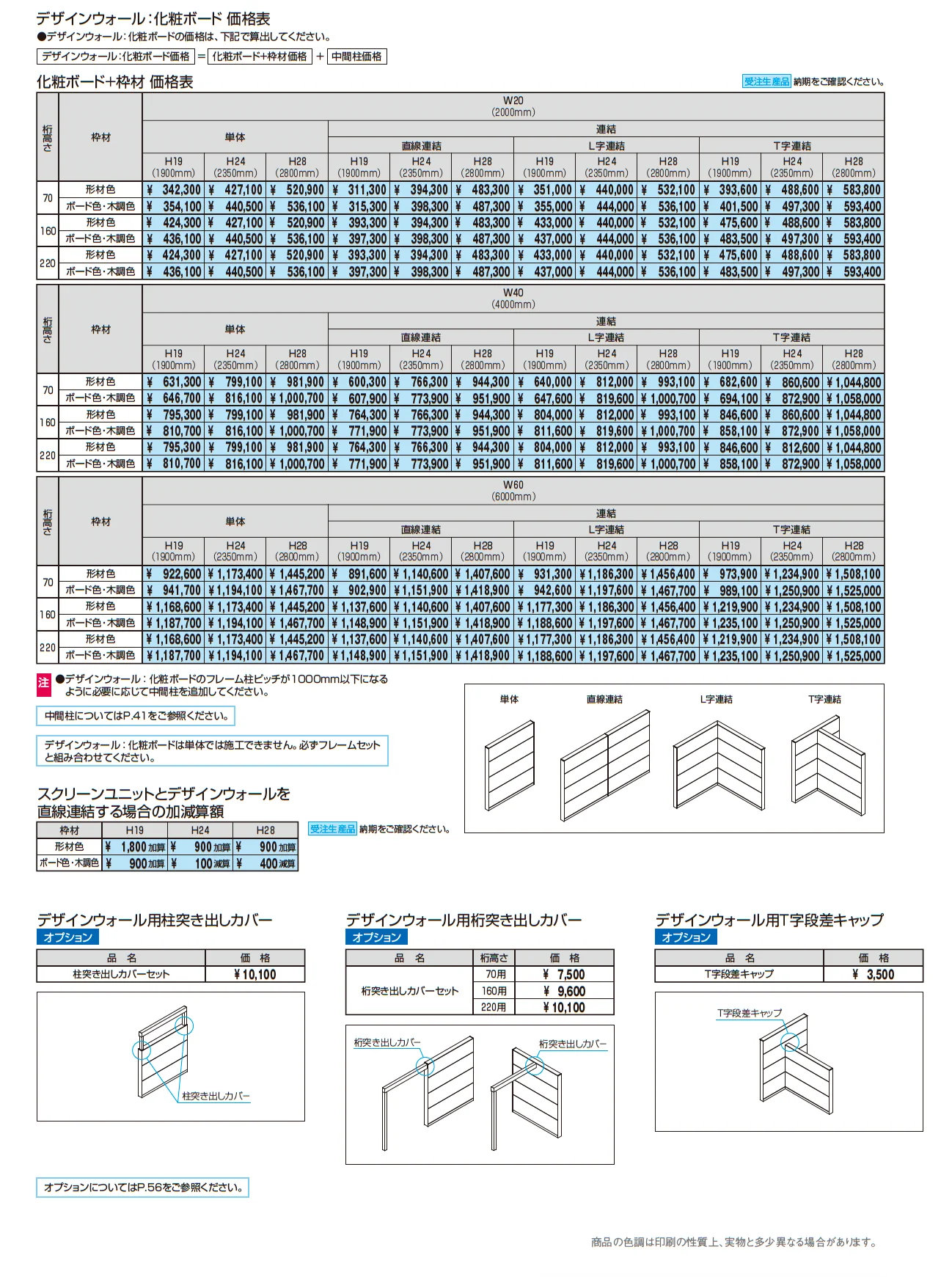 X.スタイル/クロス.スタイル デザインウォール_価格_1