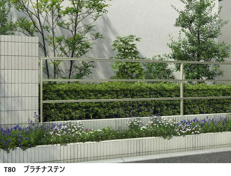 YKK APの「ルシアス フェンスLite A03型　横格子2本【2024年版】」のサブ画像5