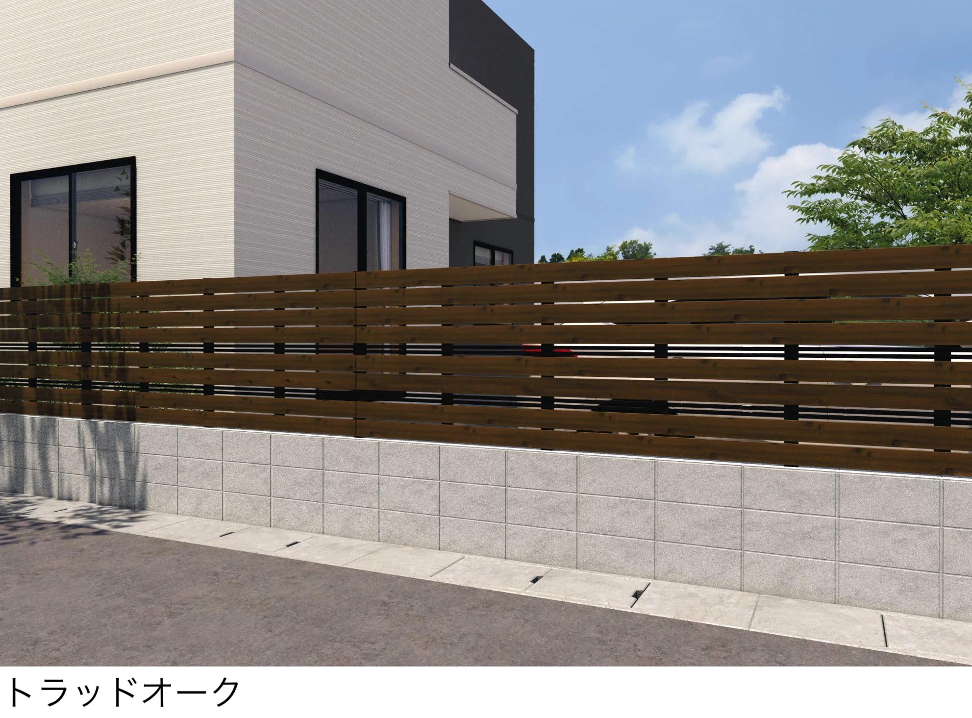 三協アルミの「ドレスパーツ 格子材」