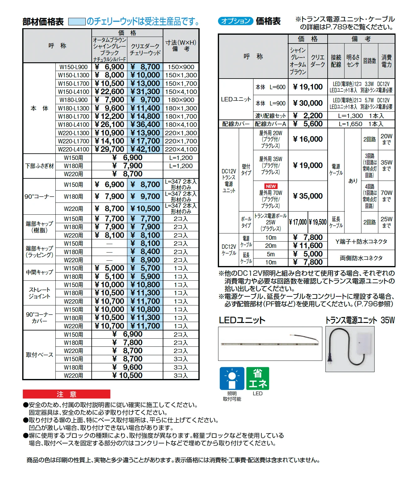 コーピング_価格_1