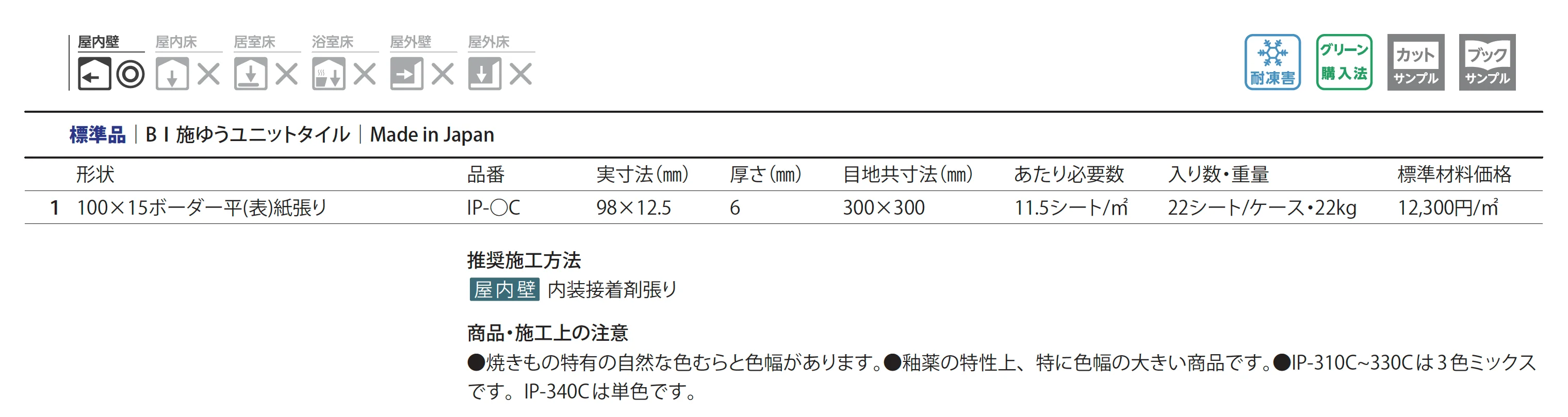 プリセラ IPボーダーC_価格_1