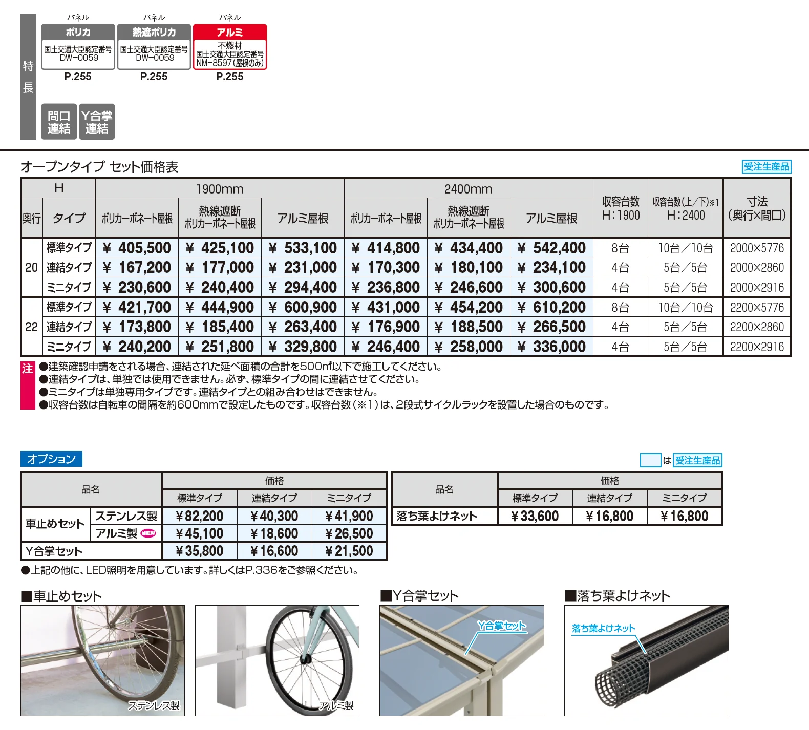 リンリンスラッシュ オープンタイプ 600N/㎡【2025年10月価格改訂版】_価格_1