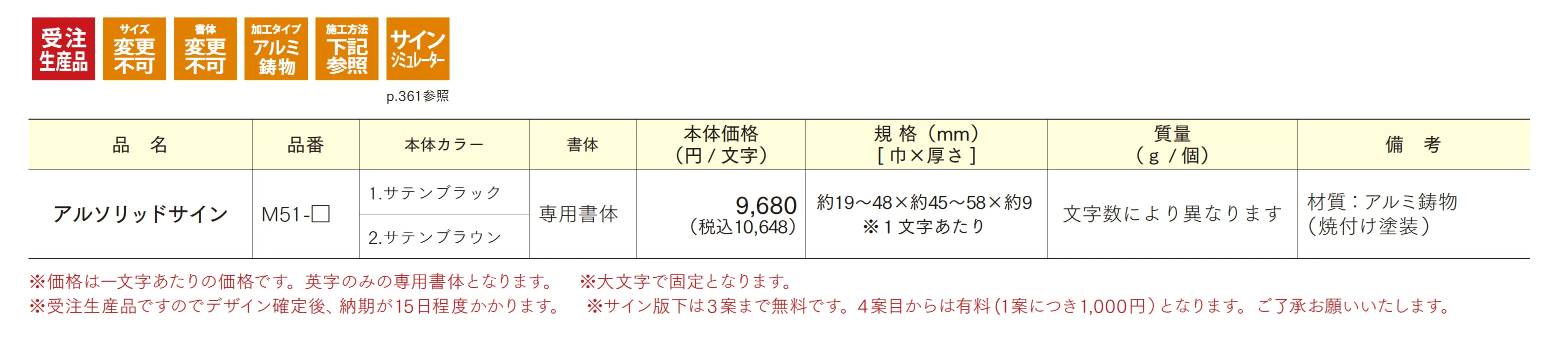 アルソリッドサイン_価格_1