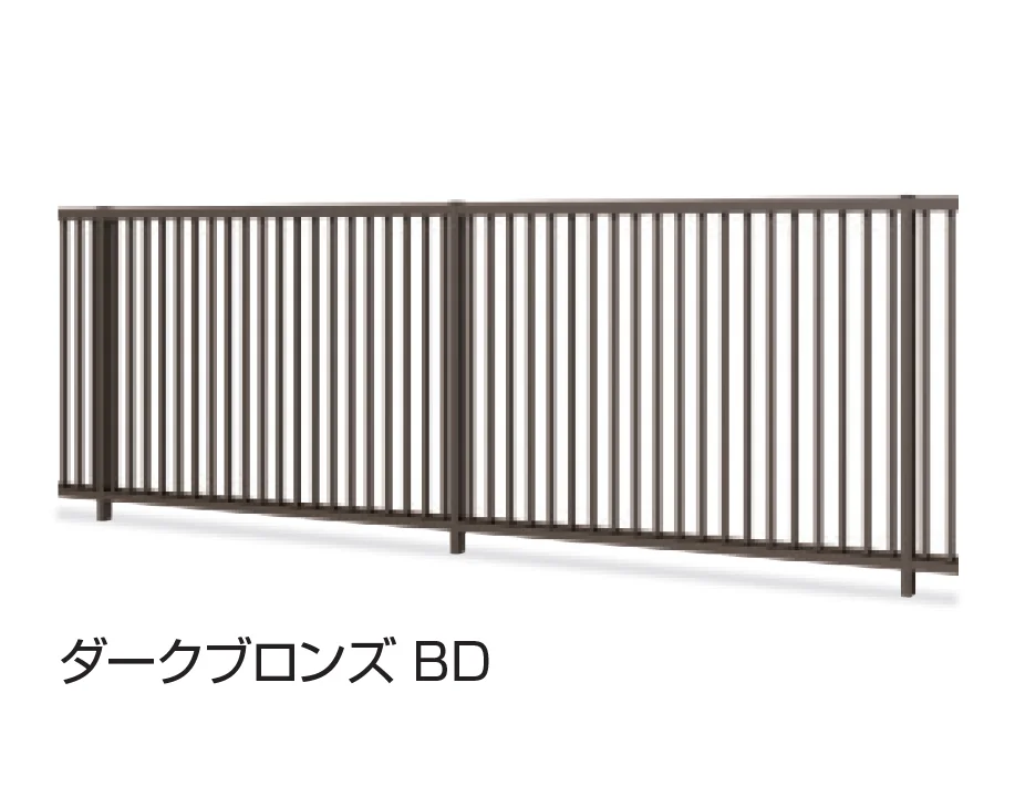 三協アルミの「フレラインフォルテ1型 笠木タイプ 間仕切り支柱タイプ」のサブ画像3