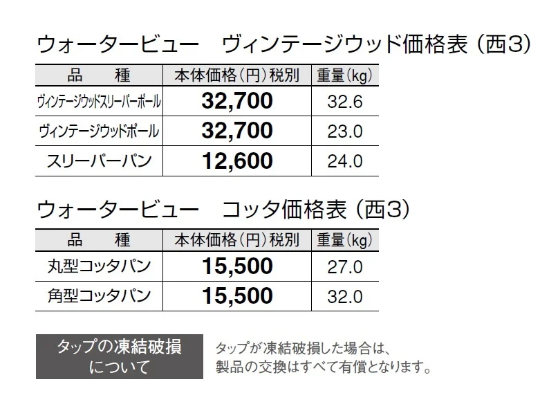 ウォータービュー ヴィンテージウッド【2024年版】_価格_9