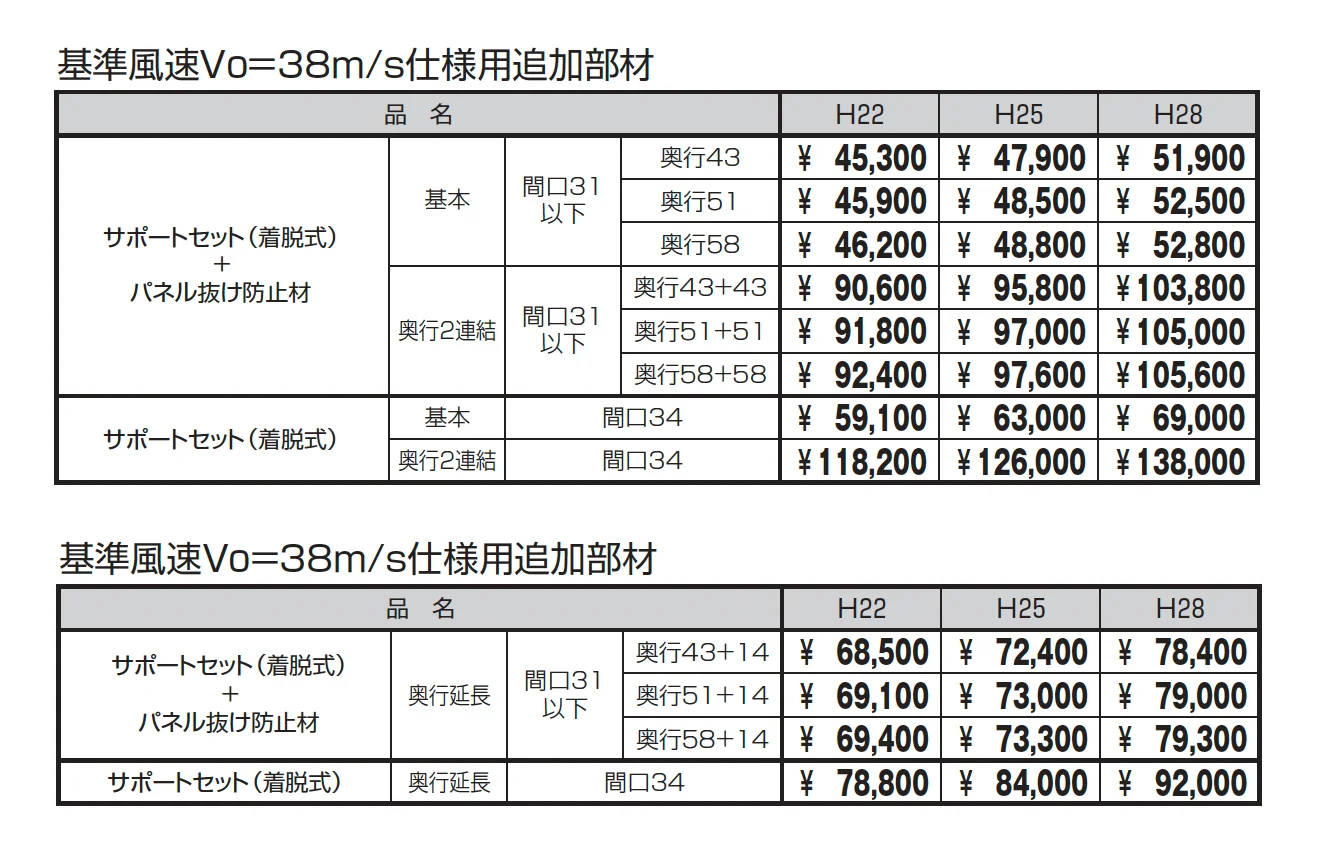ニューマイリッシュ 逆勾配(基本・奥行連結・奥行延長)【2025年版】_価格_4