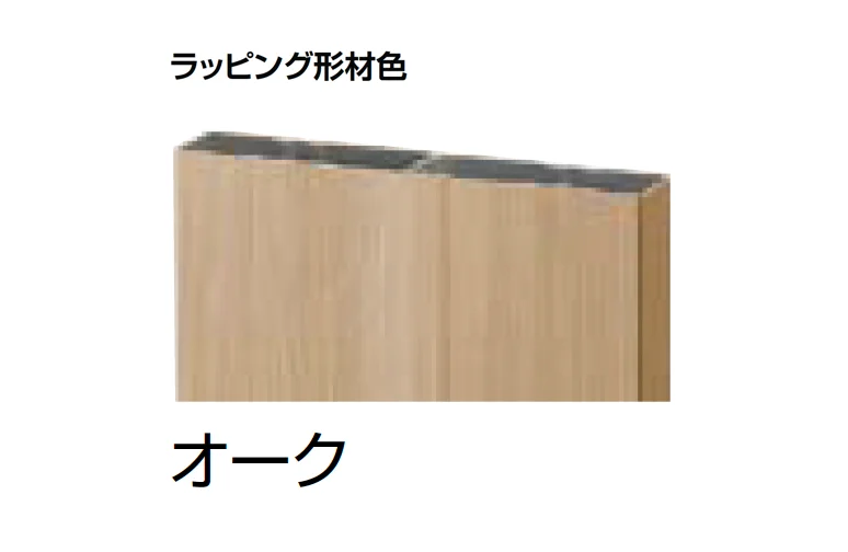 LIXILの「デザイナーズパーツフェンス デッキ仕様 樹ら楽 柾目タイプ・樹ら楽 プレーンタイプ・デッキDS専用」のサブ画像1