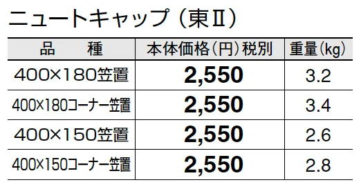 ニュートキャップ【2025年版】_価格_2