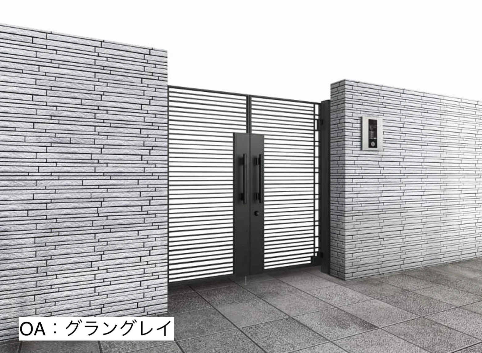 YKK APの「電気錠付共用門扉 シャローネ 門扉 SA01型【2025年版】」のサブ画像5
