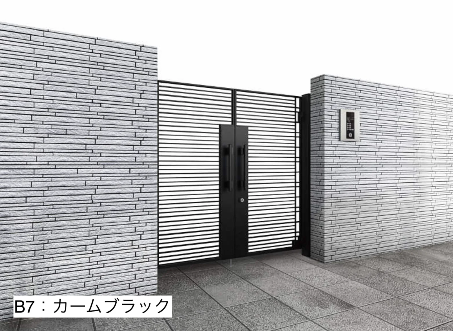 YKK APの「電気錠付共用門扉 シャローネ 門扉 SA01型【2025年版】」のサブ画像3