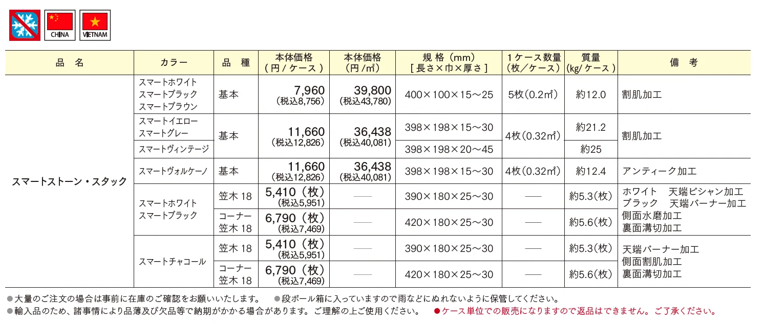 スマートストーン・スタック【2025年版】_価格_1
