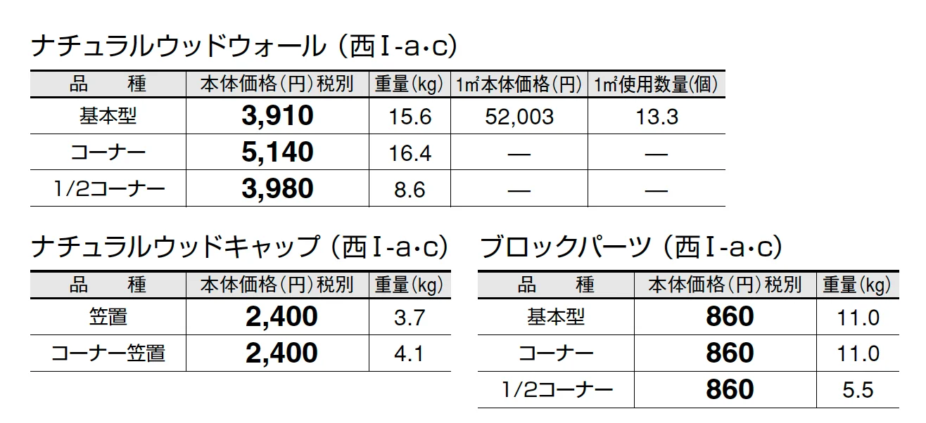 ナチュラルウッドウォール【2025年版】_価格_3