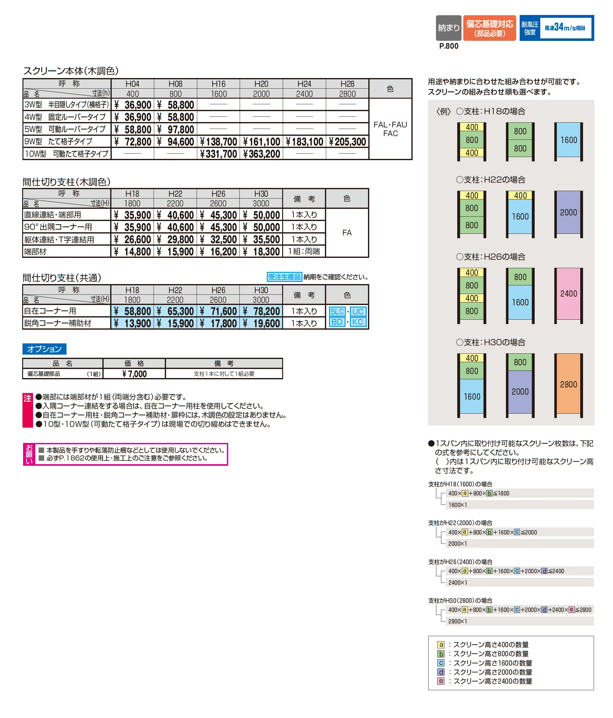 LALAスクリーン10W型_価格_1