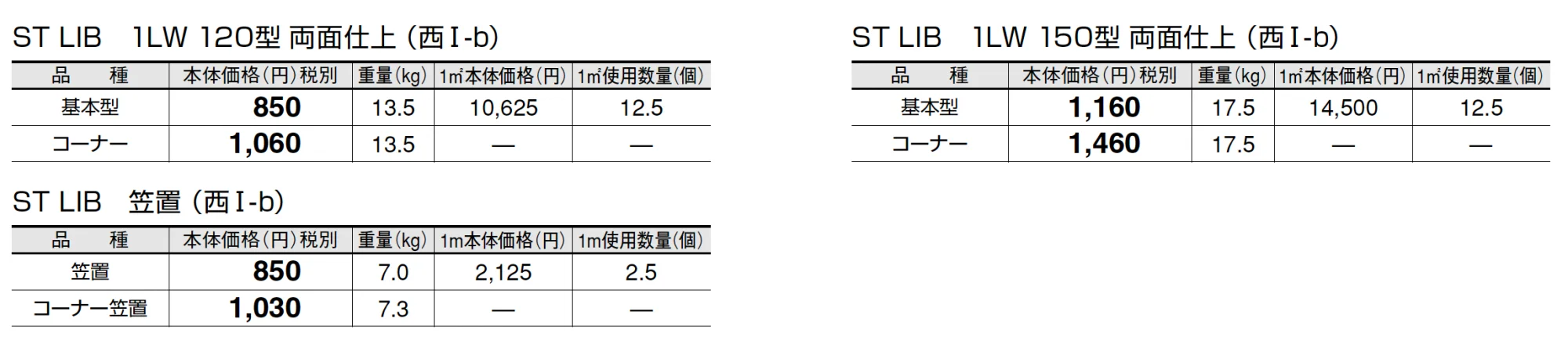 ST LIB 1LW【西日本(九州・西中国除く)限定販売】【2025年版】_価格_2