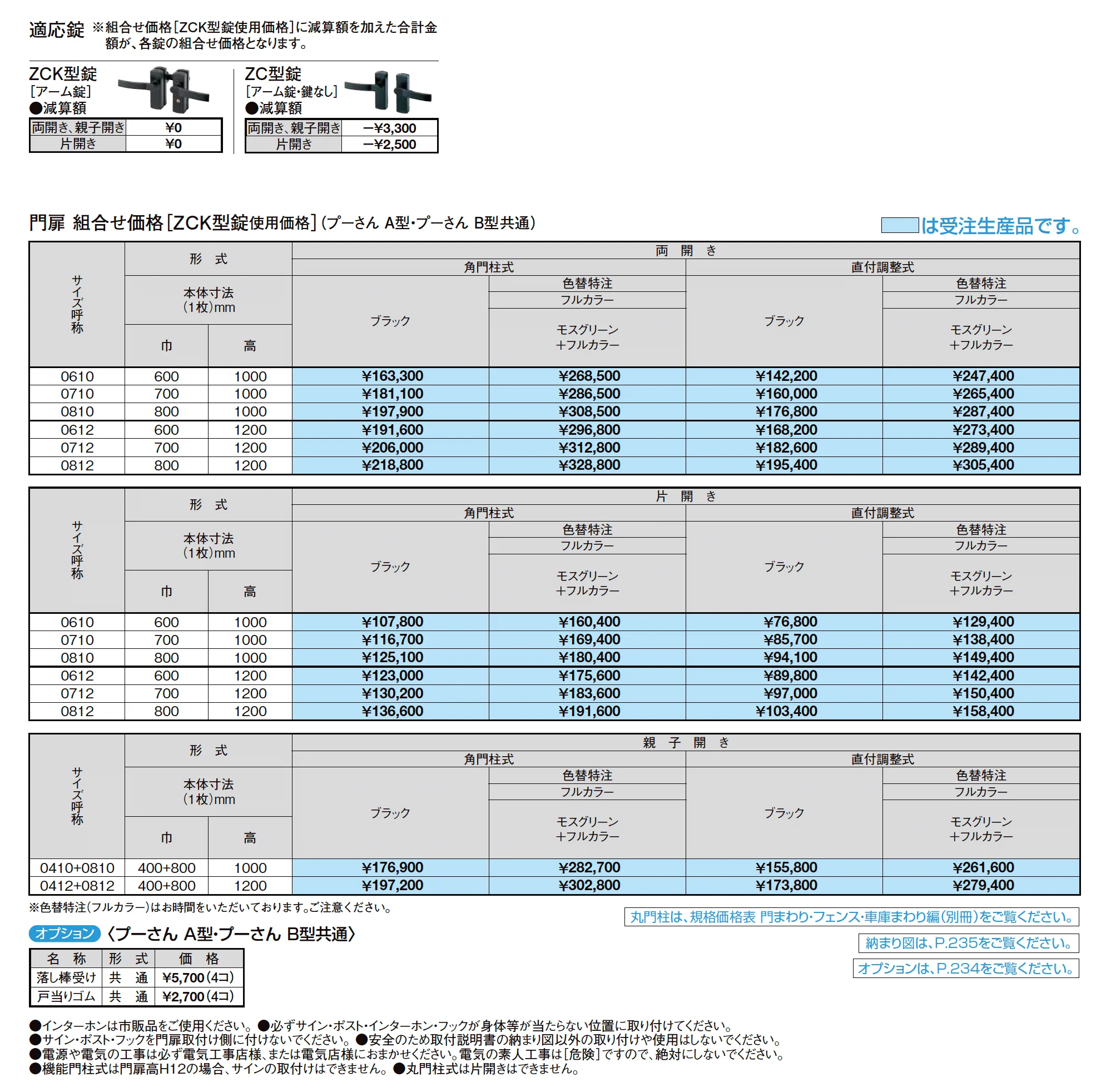 ディズニー門扉 プーさんA型_価格_2
