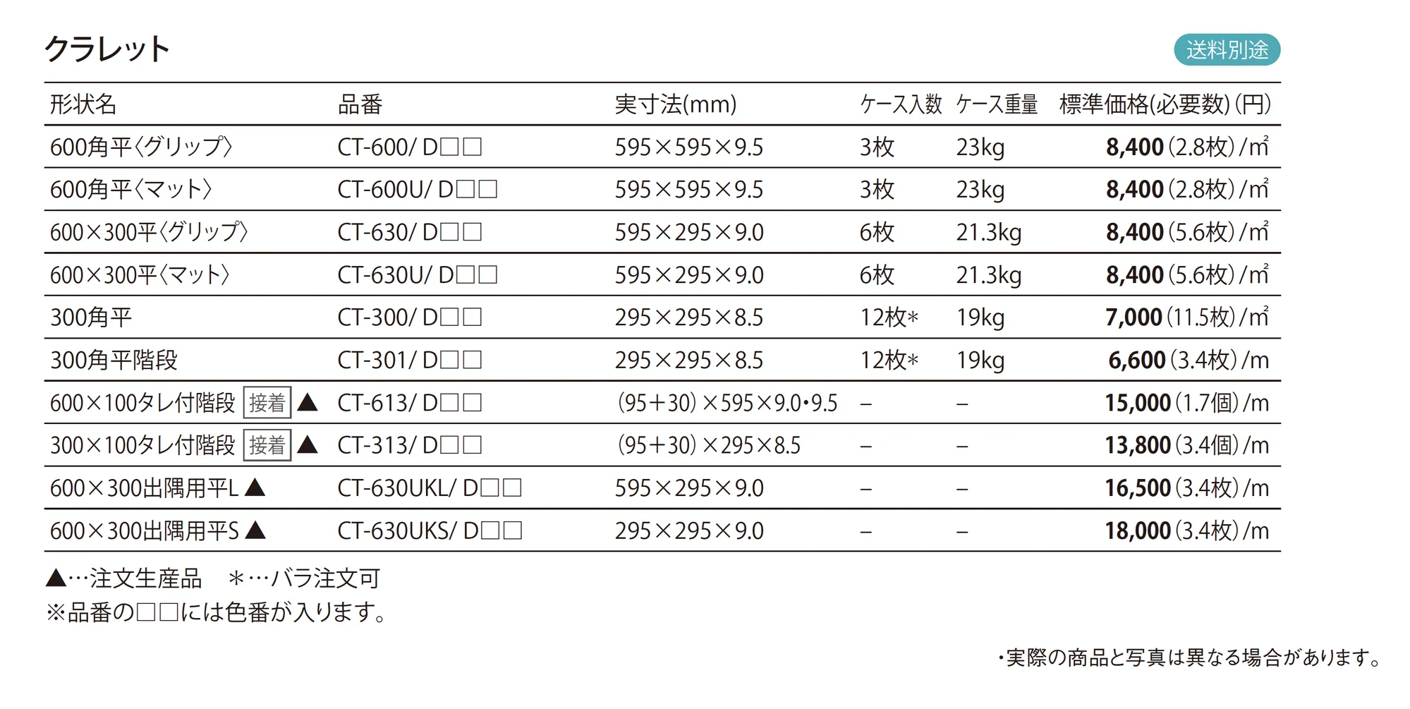 クラレット Claret_価格_1