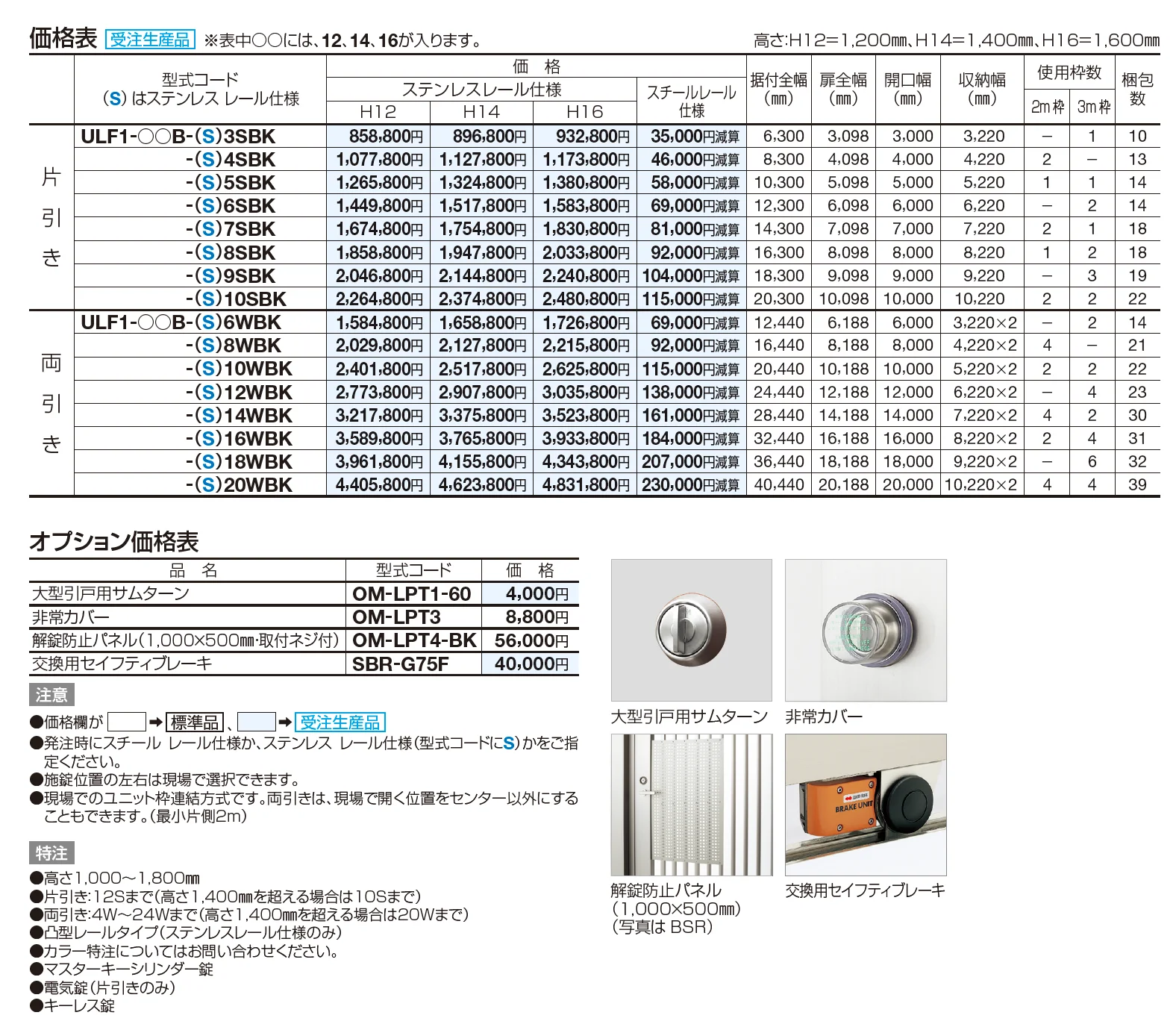 ユニットラインF1型(手動式)【2023年版】_価格_1