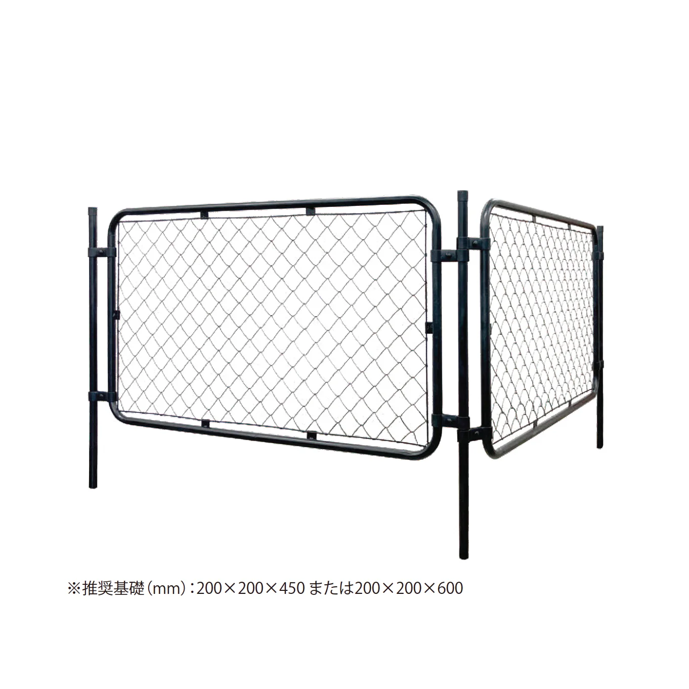 EXDECOの「アメリカナイズフェンス ブラック Americanize Fence Black」のサブ画像12