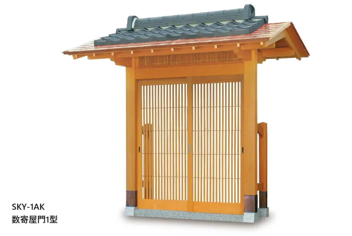 数寄語り タカショー | 数寄屋門1型【2024年版】 | 建材サーチ