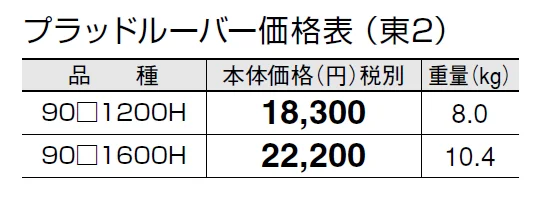 プラッドルーバー【2024年版】_価格_2