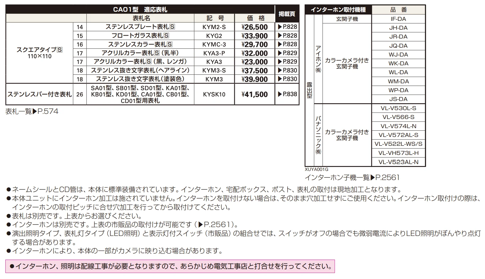 〔ピタットKey システム〕ルシアス 宅配ボックス1型取付用 ルシアス ポストユニット CA01型 【2022年版】_価格_1