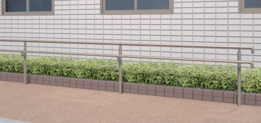 三協アルミの「テスリーフ 独立タイプ トップレール納まり/二段仕様・二段両面仕様 【2022年版】」
