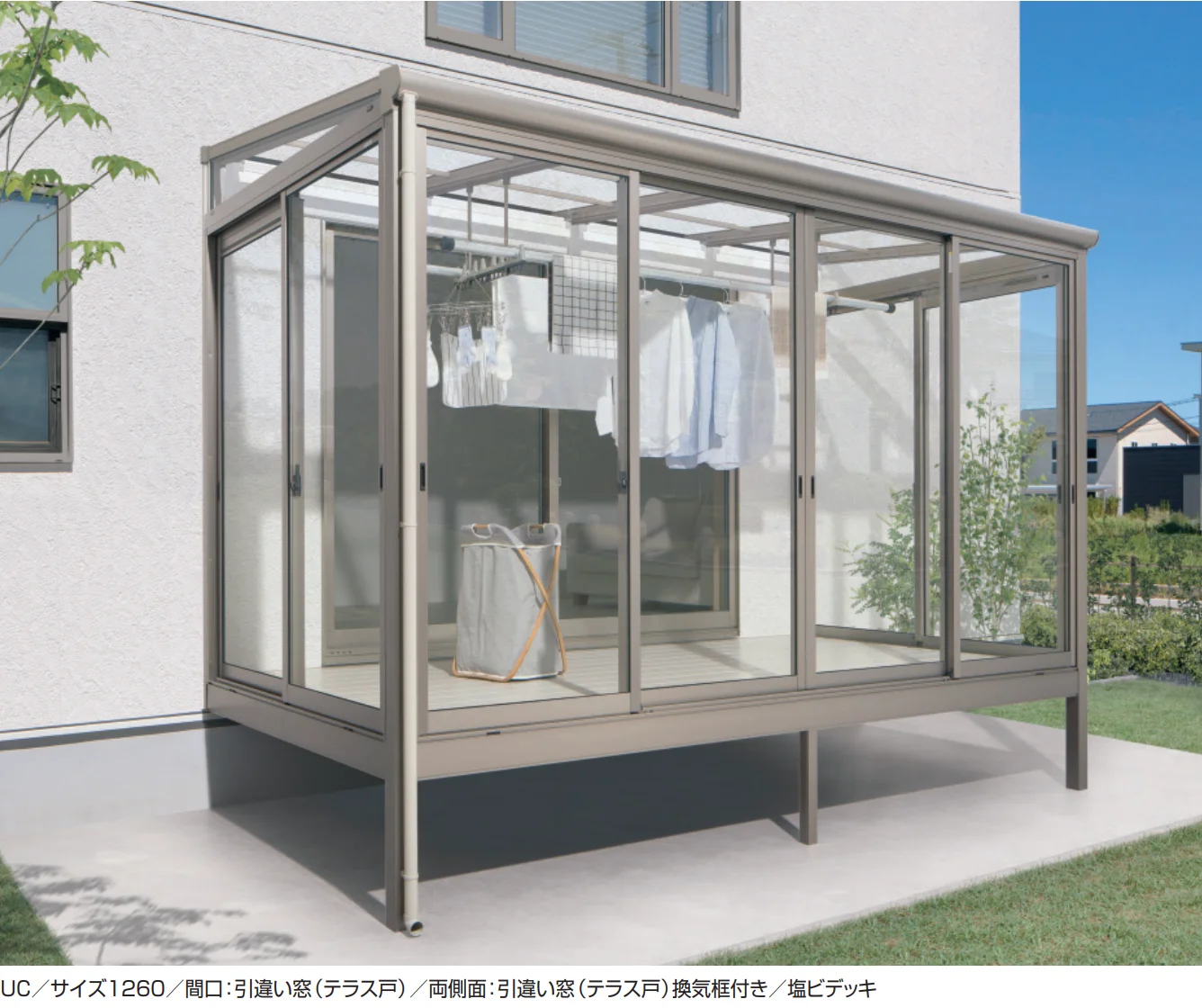 三協アルミの「晴れもようwith(床仕様/ランマなし H22サイズ メーターモジュール )【2023年版】」